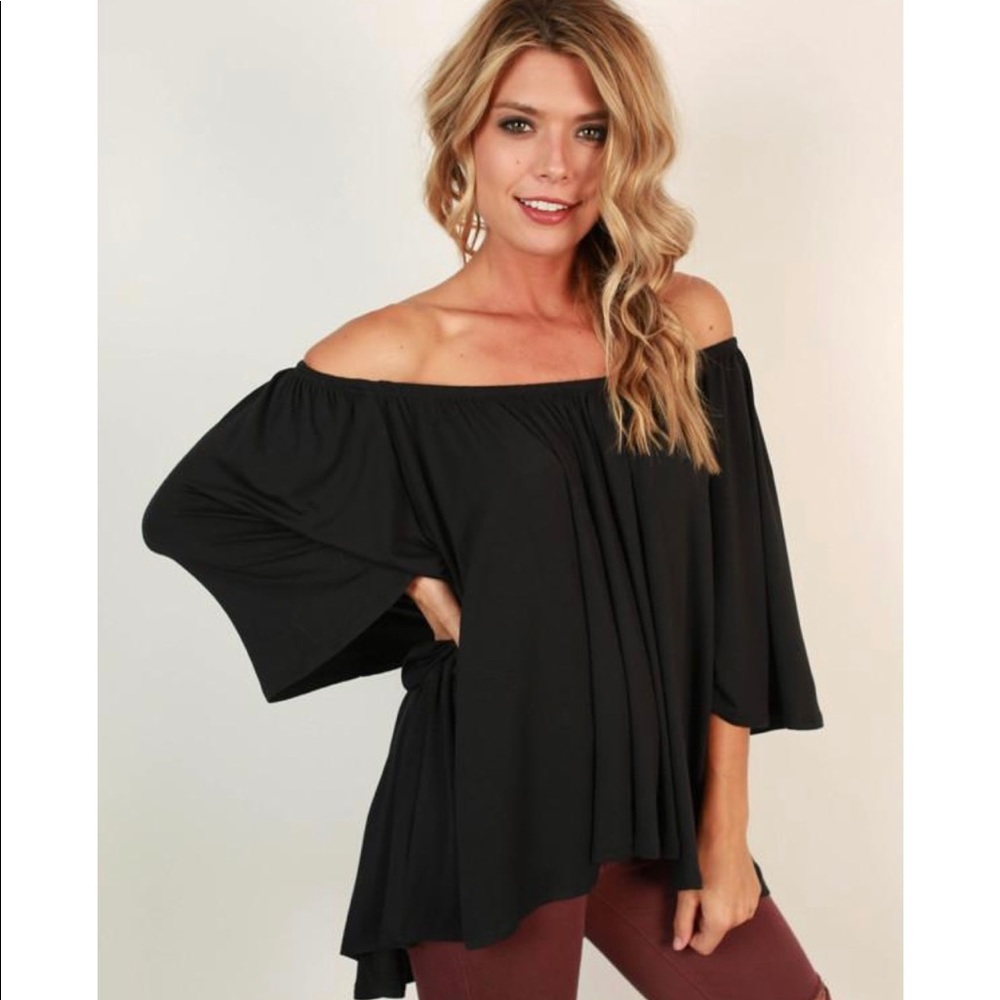 Born Beautiful Off Shoulder Top - Picture 4 of 5